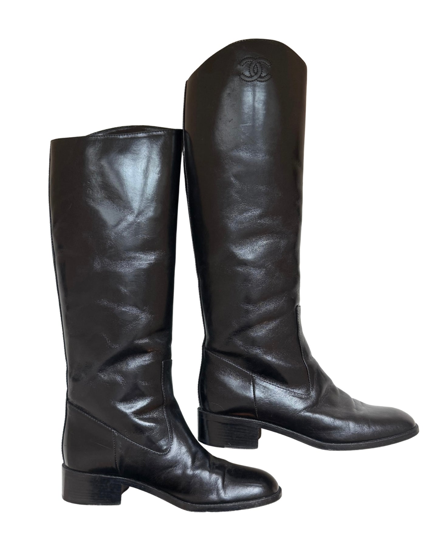 Chanel Riding Boots (37)