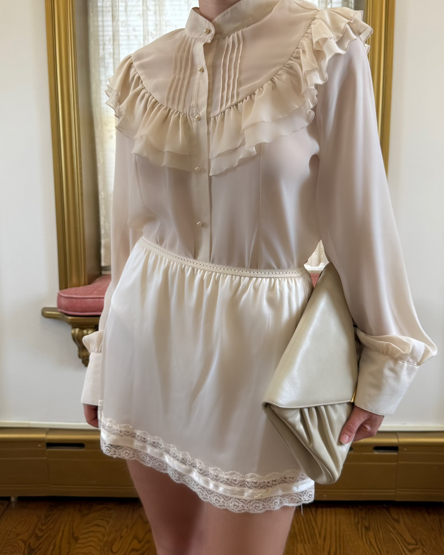 90s Leather Celine Clutch Purse