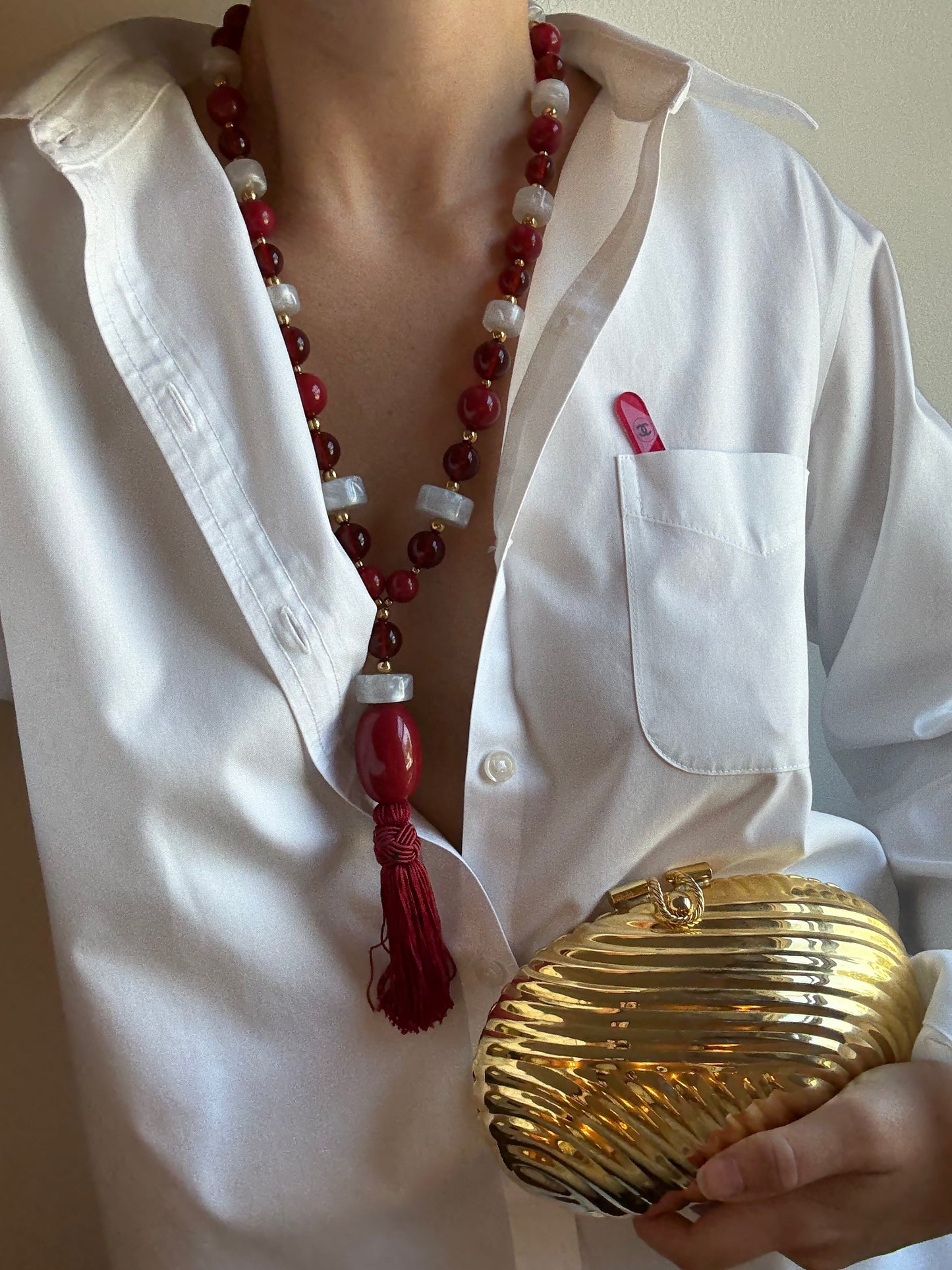 90s Beaded Necklace