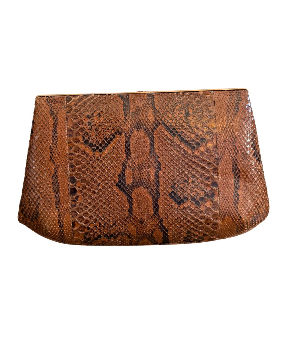 1960s Snake Skin Clutch
