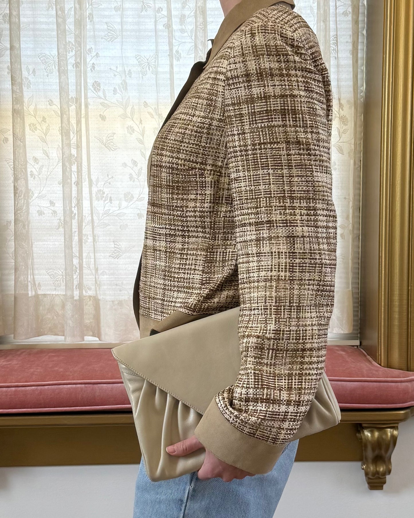 90s Silk Blazer