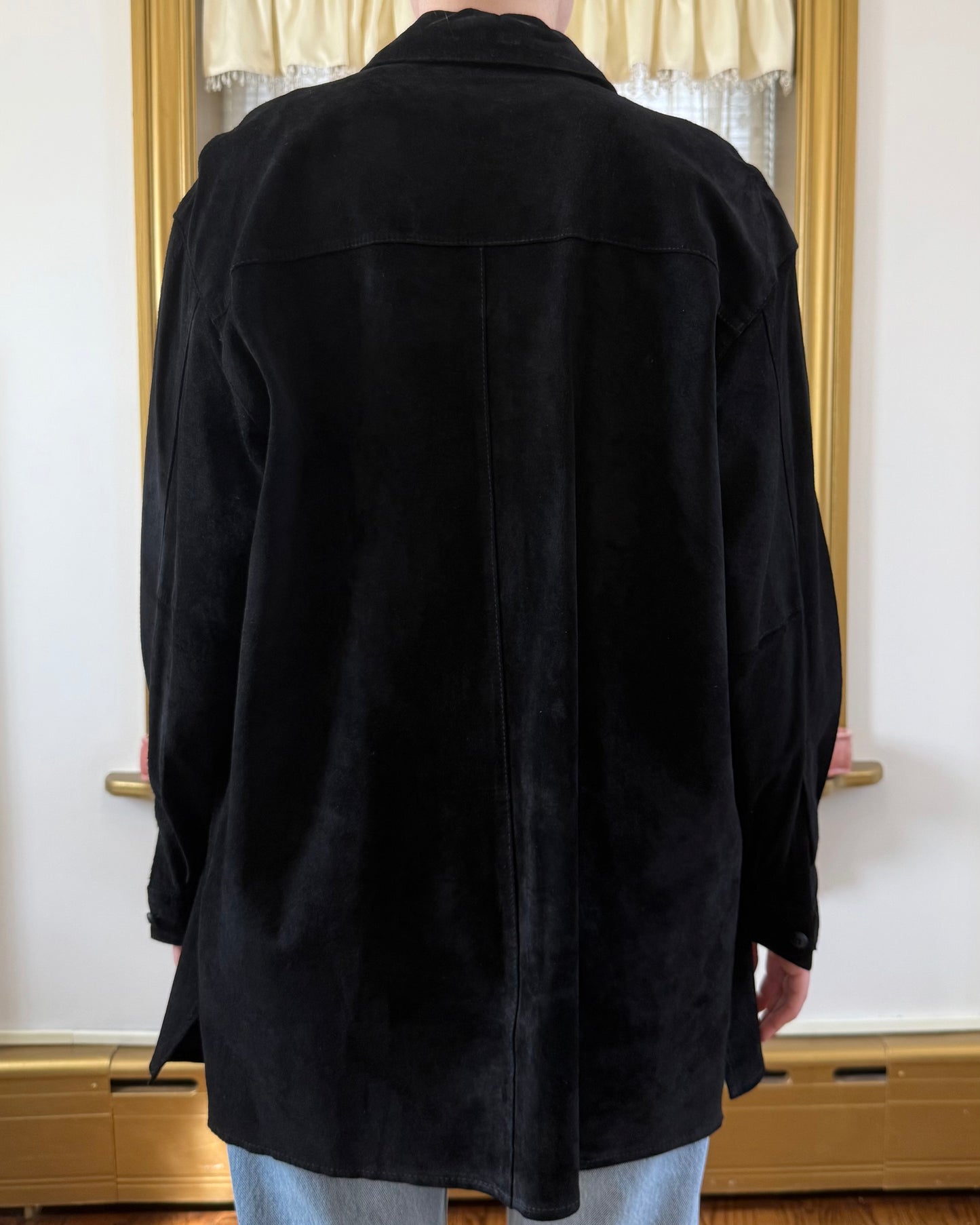 90s Suede Leather Jacket