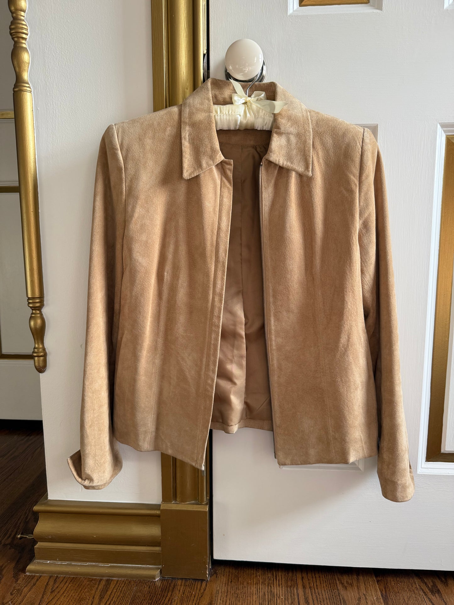 90s Suede Leather Jacket