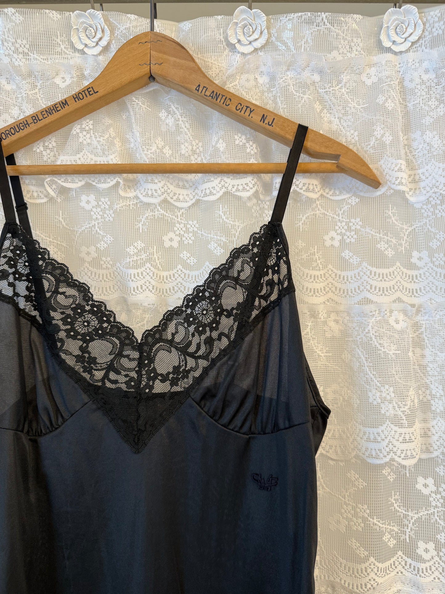 90s DVF Lace Slip Dress