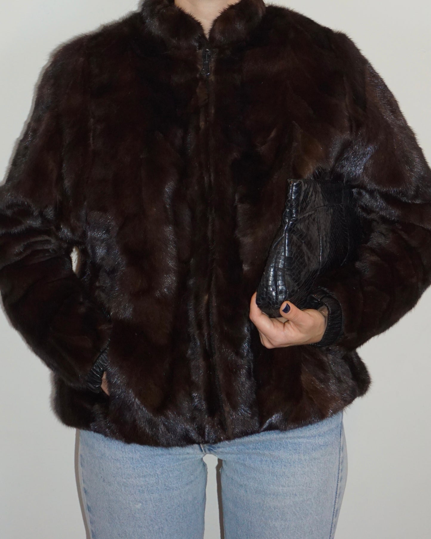 90s Mink Coat