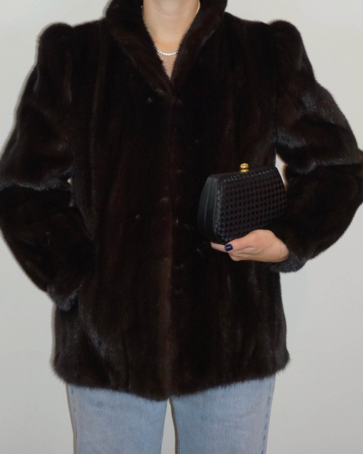 90s Mink Coat