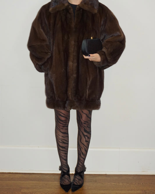 90s Mink Coat