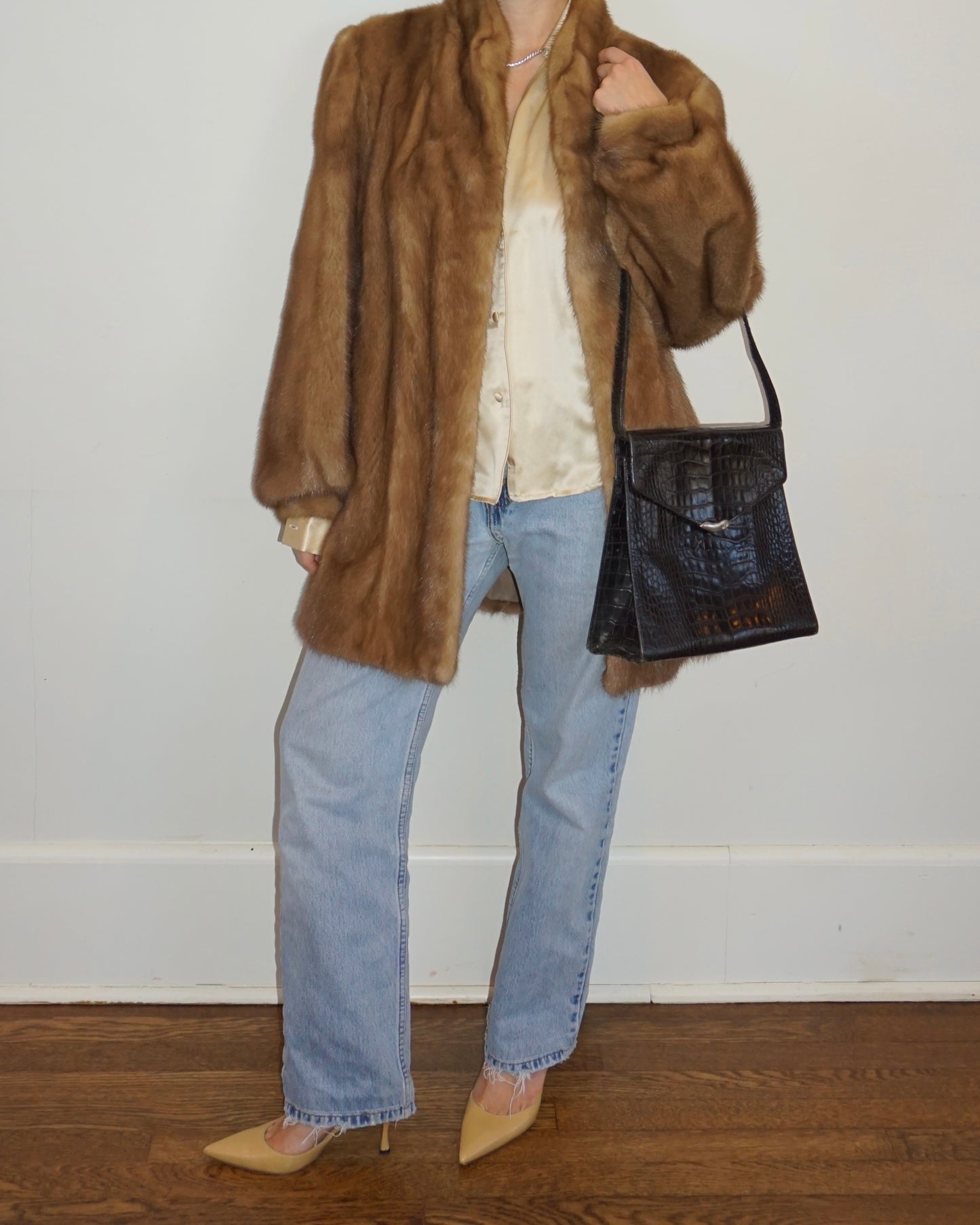 90s Mink Coat