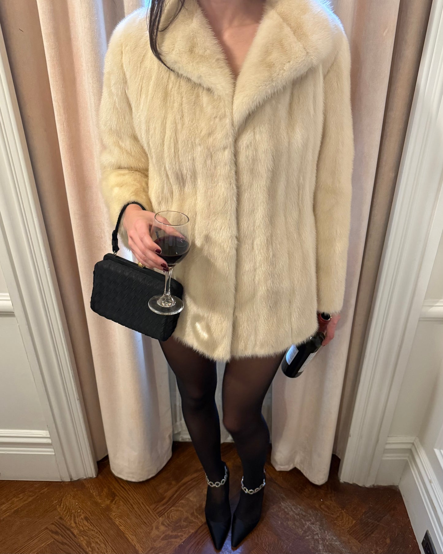90s Mink Coat