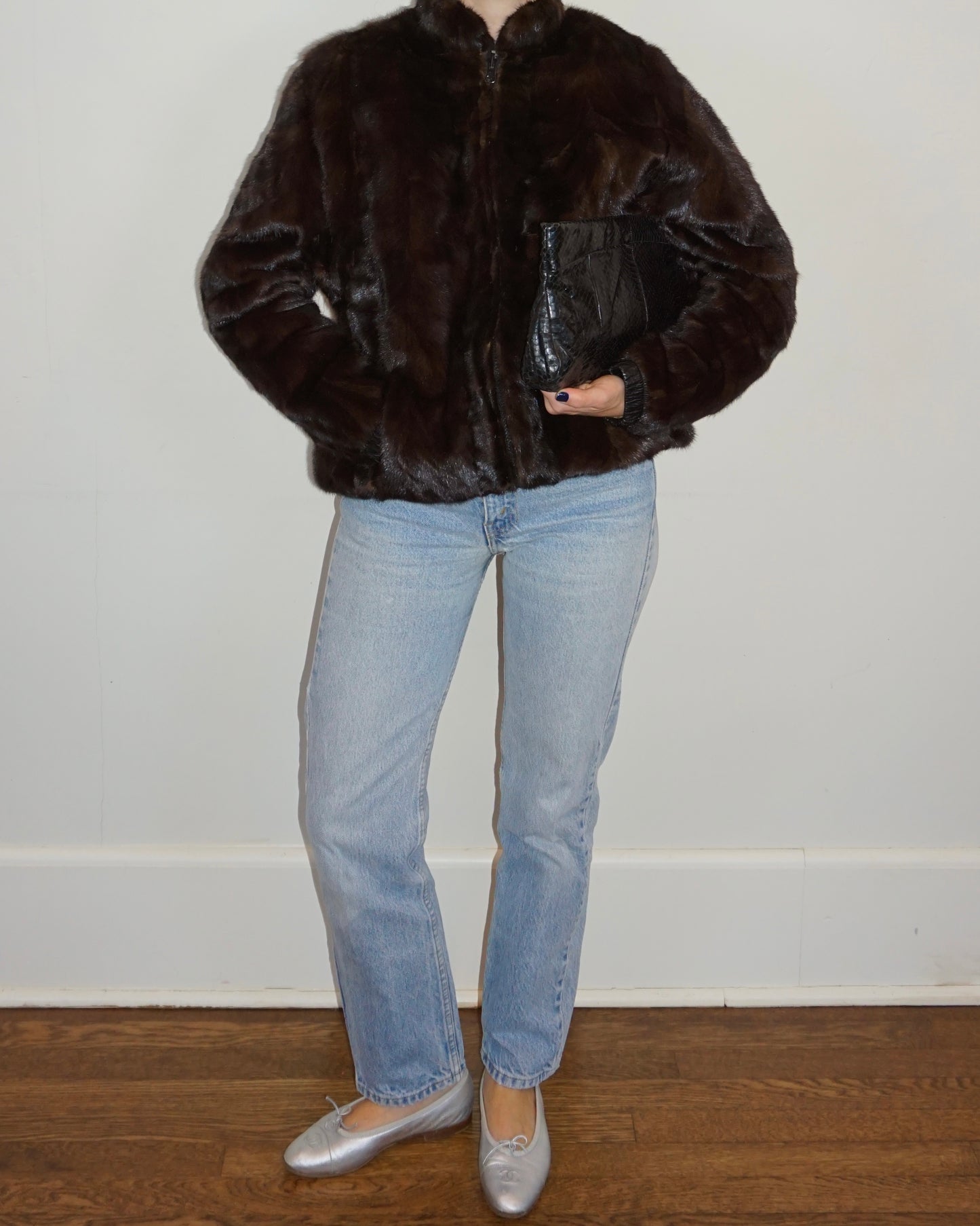 90s Mink Coat