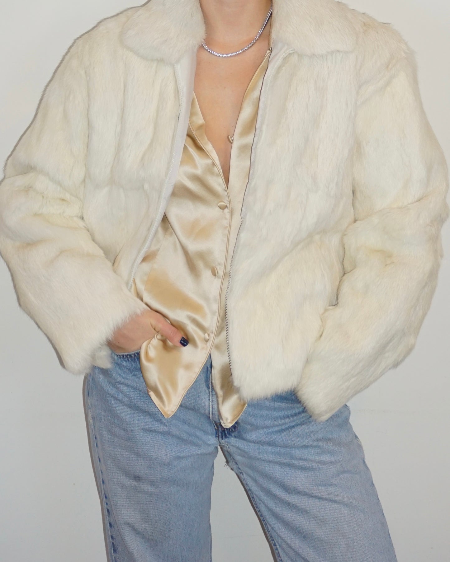90s Fur Coat