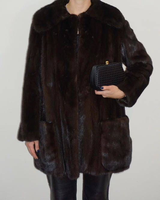 90s Mink Coat