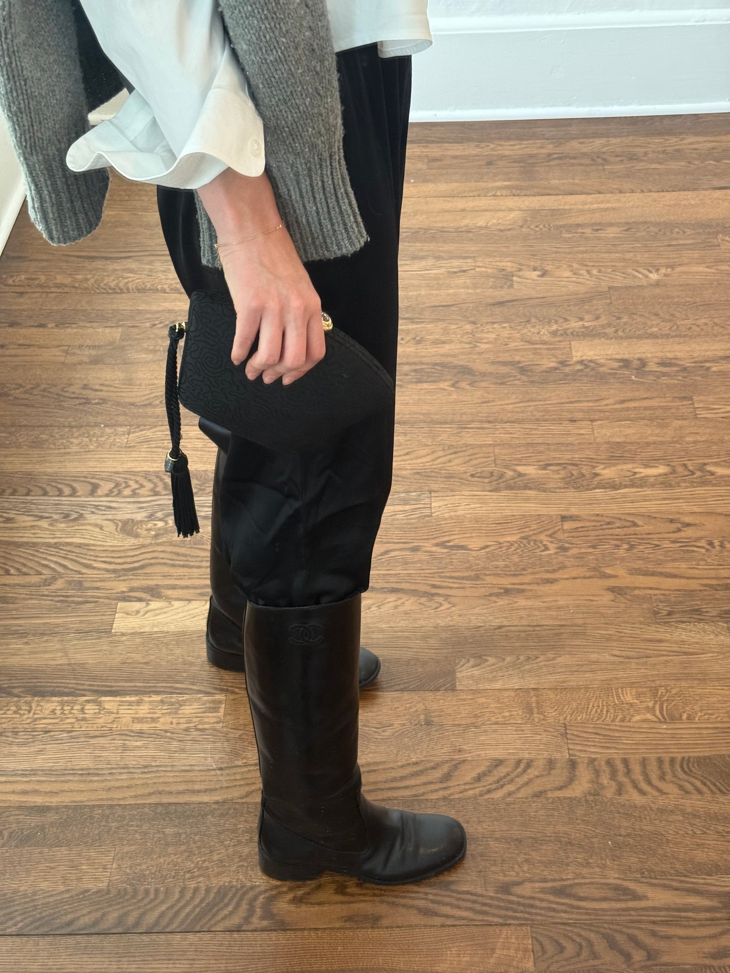 Chanel Riding Boots (37)