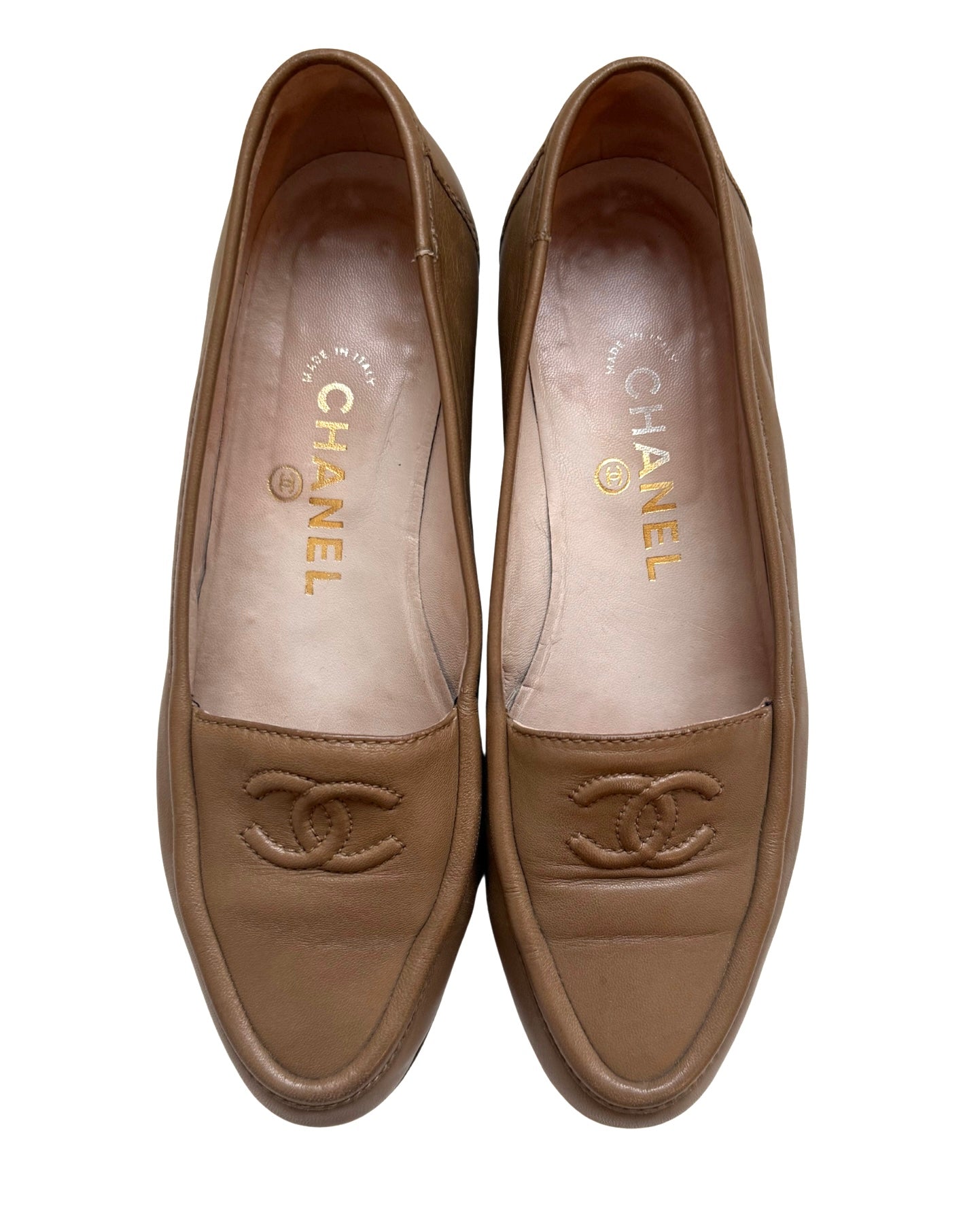 90s Chanel Loafers (37.5)