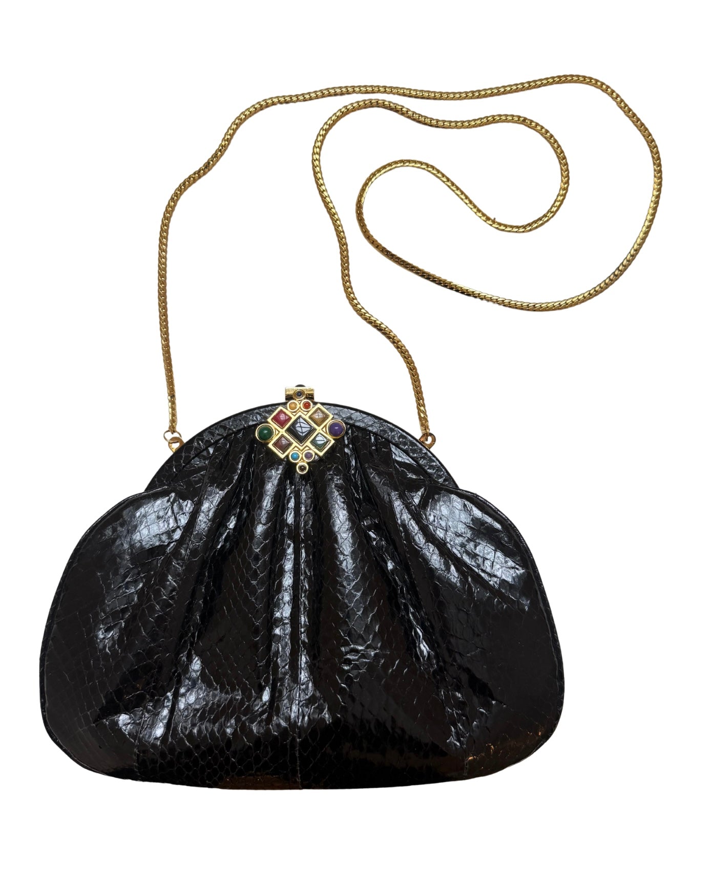90s Python Clutch