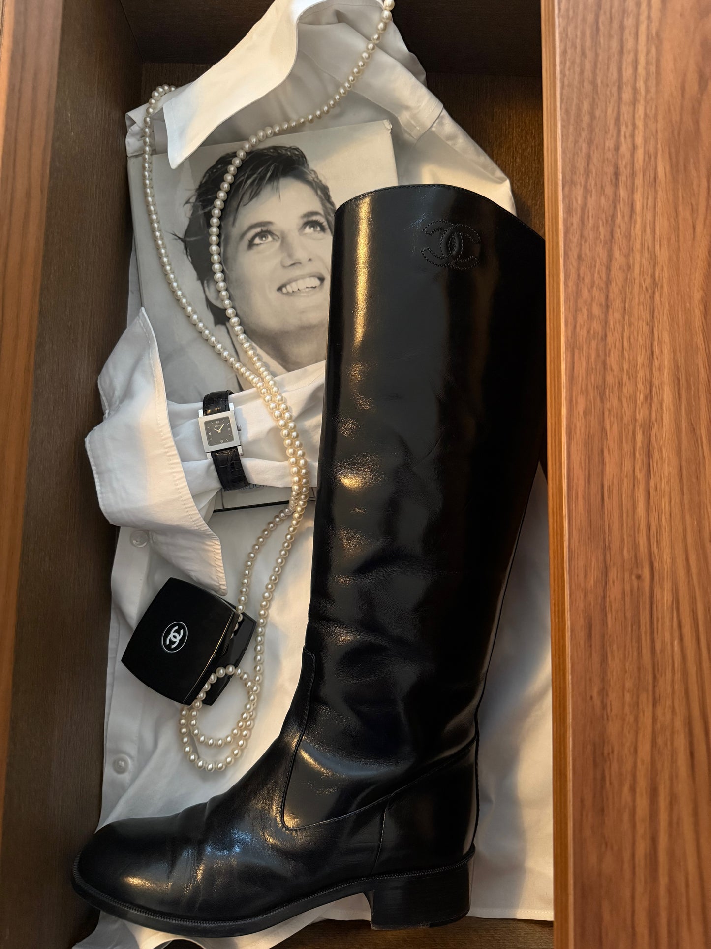 Chanel Riding Boots (37)