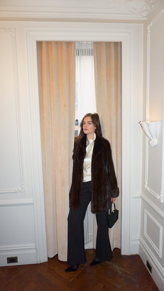 90s Mink Coat