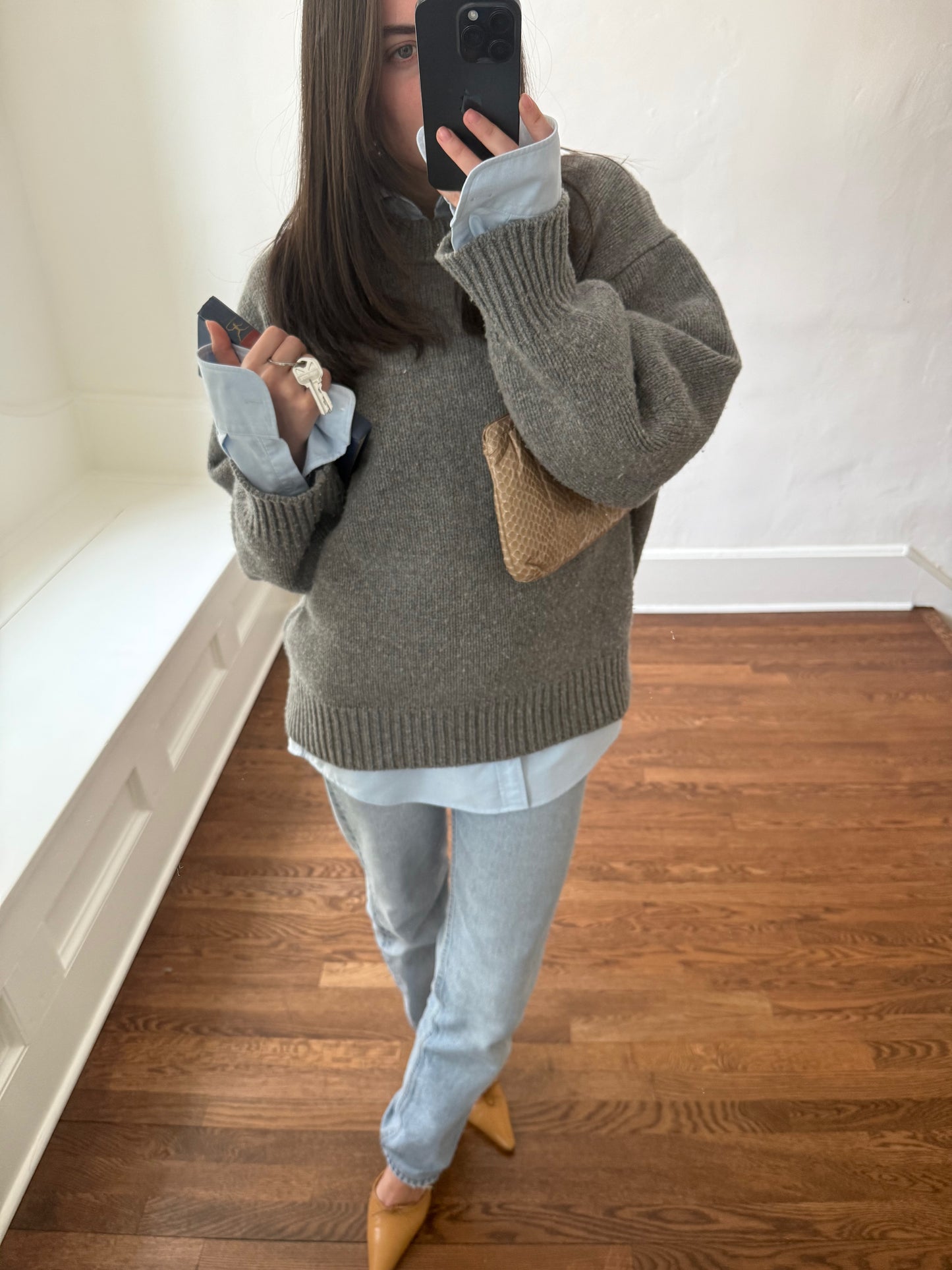 90s Python Clutch