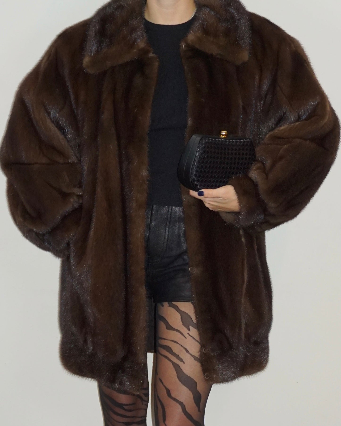 90s Mink Coat