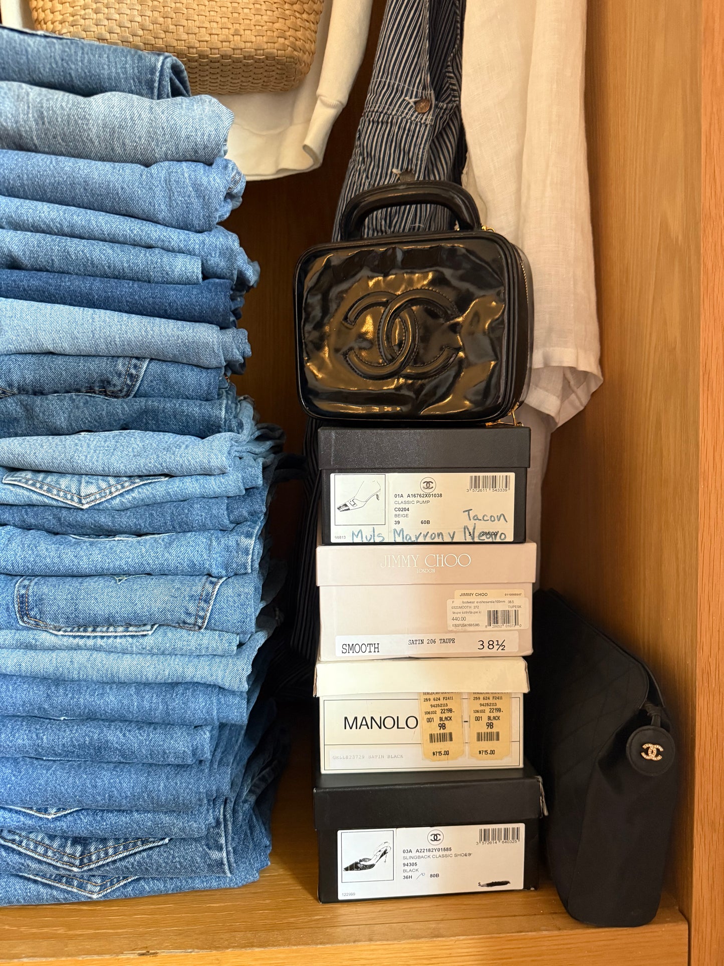 90s Chanel Makeup Bag