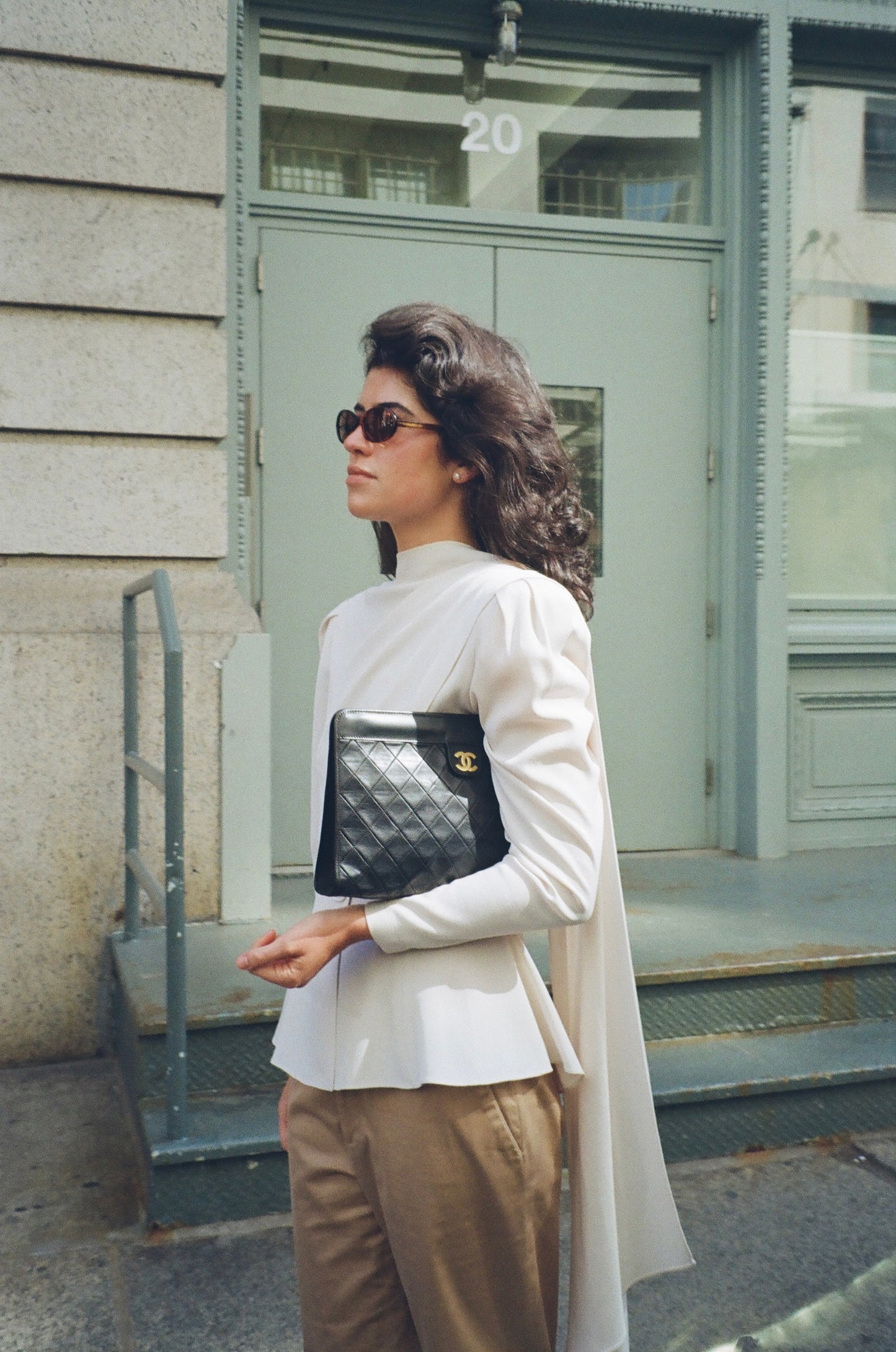 Chanel 1996 Leather Quilted Clutch