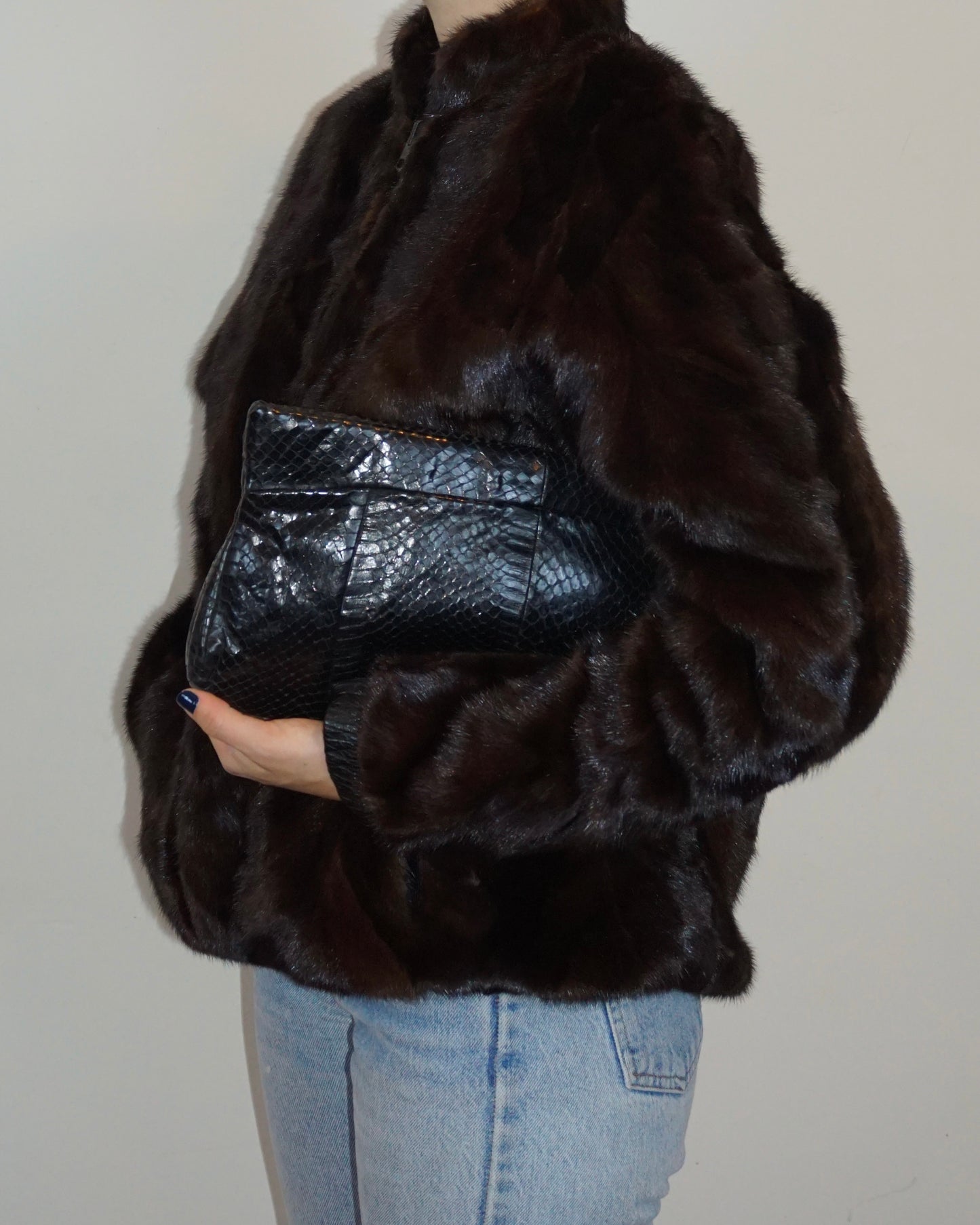 90s Mink Coat