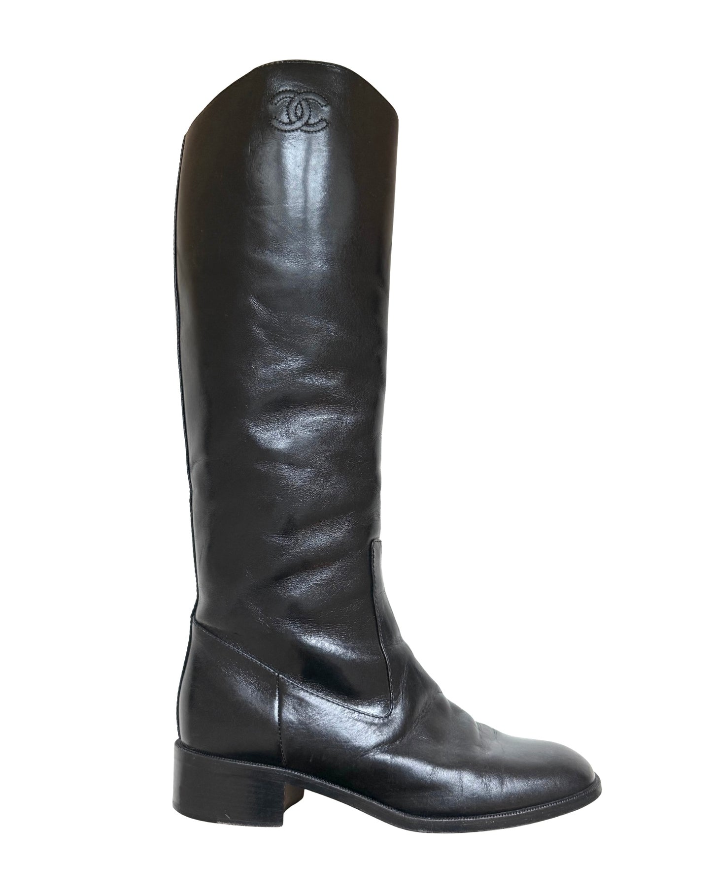 Chanel Riding Boots (37)