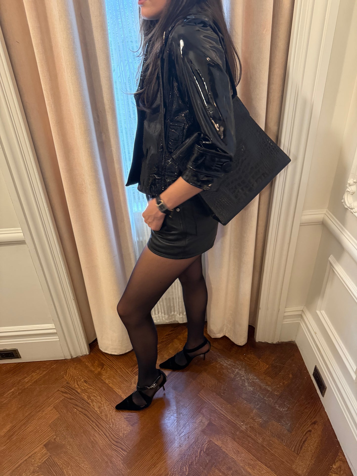 Patent Leather Jacket