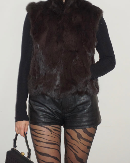 90s Fur Vest