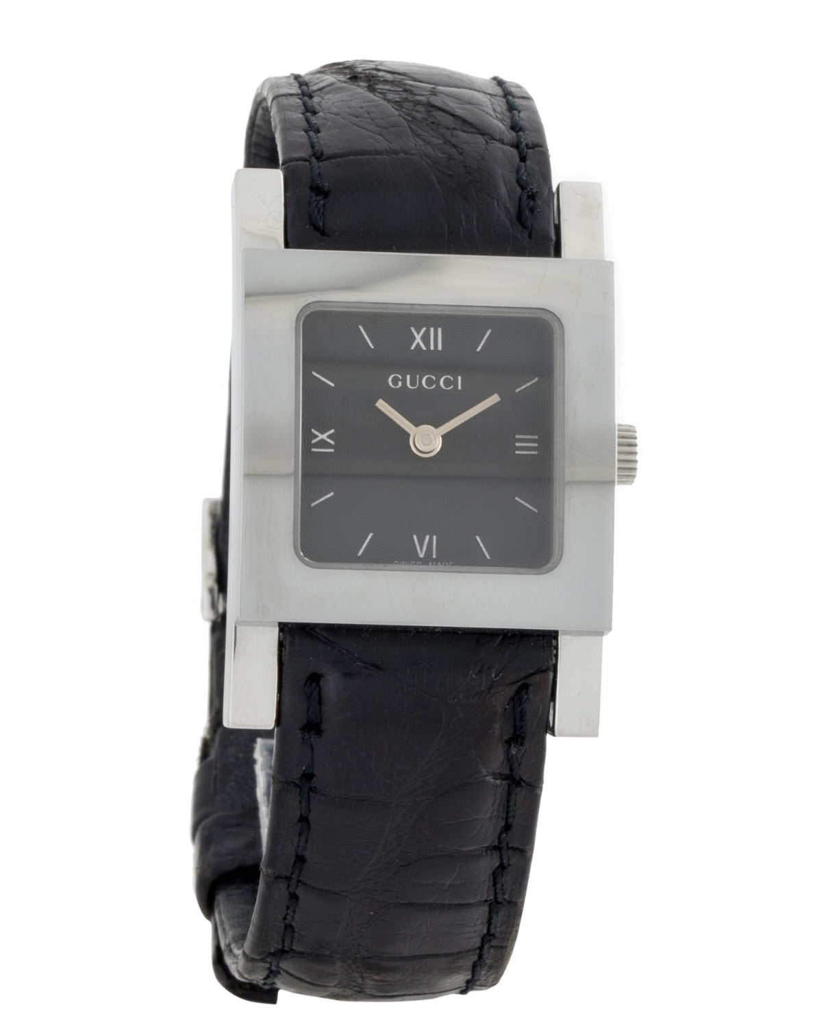 2001 Gucci Croc Strap Watch