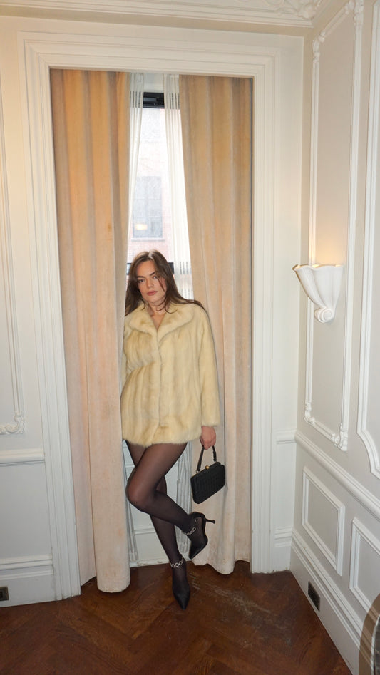 90s Mink Coat