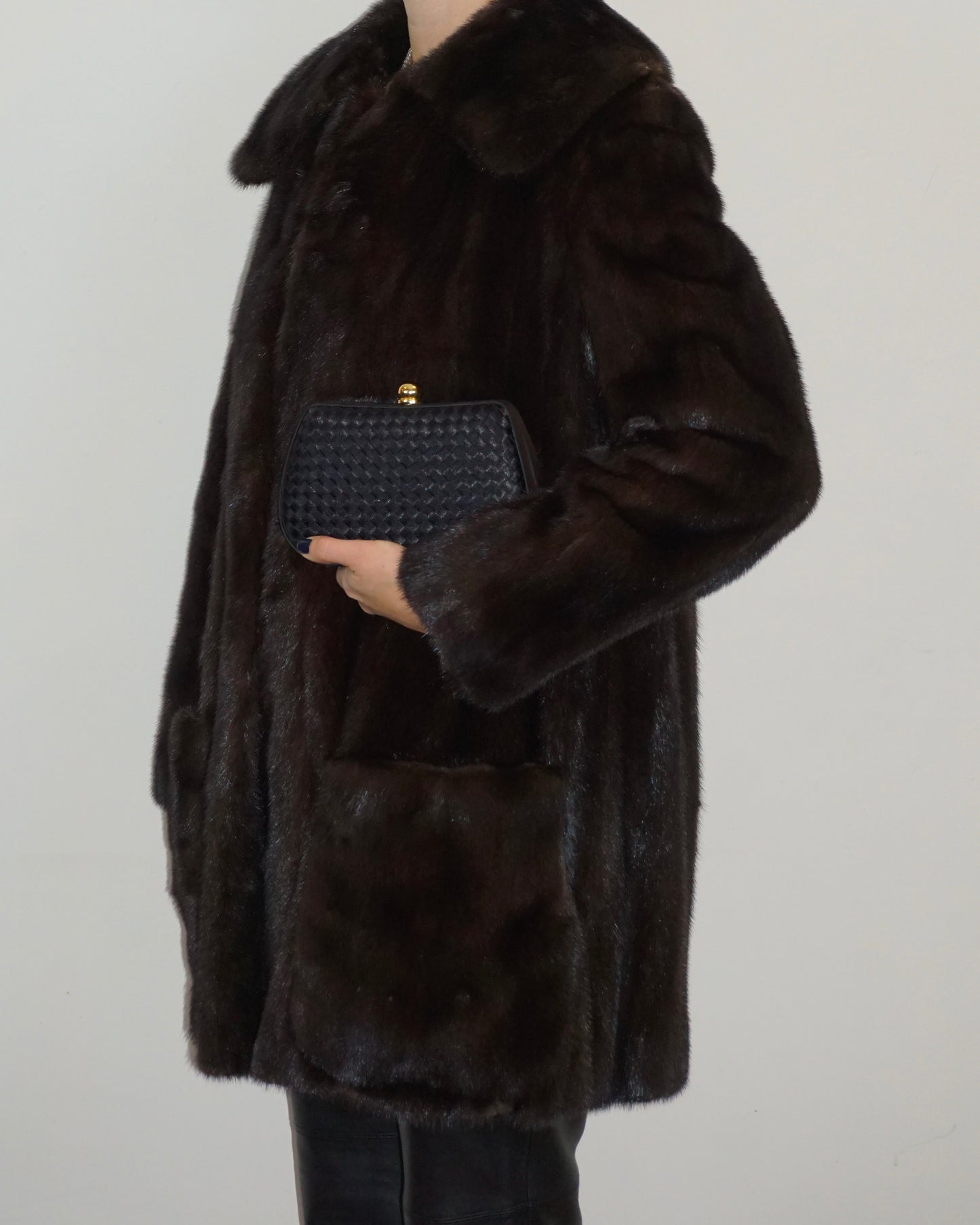 90s Mink Coat