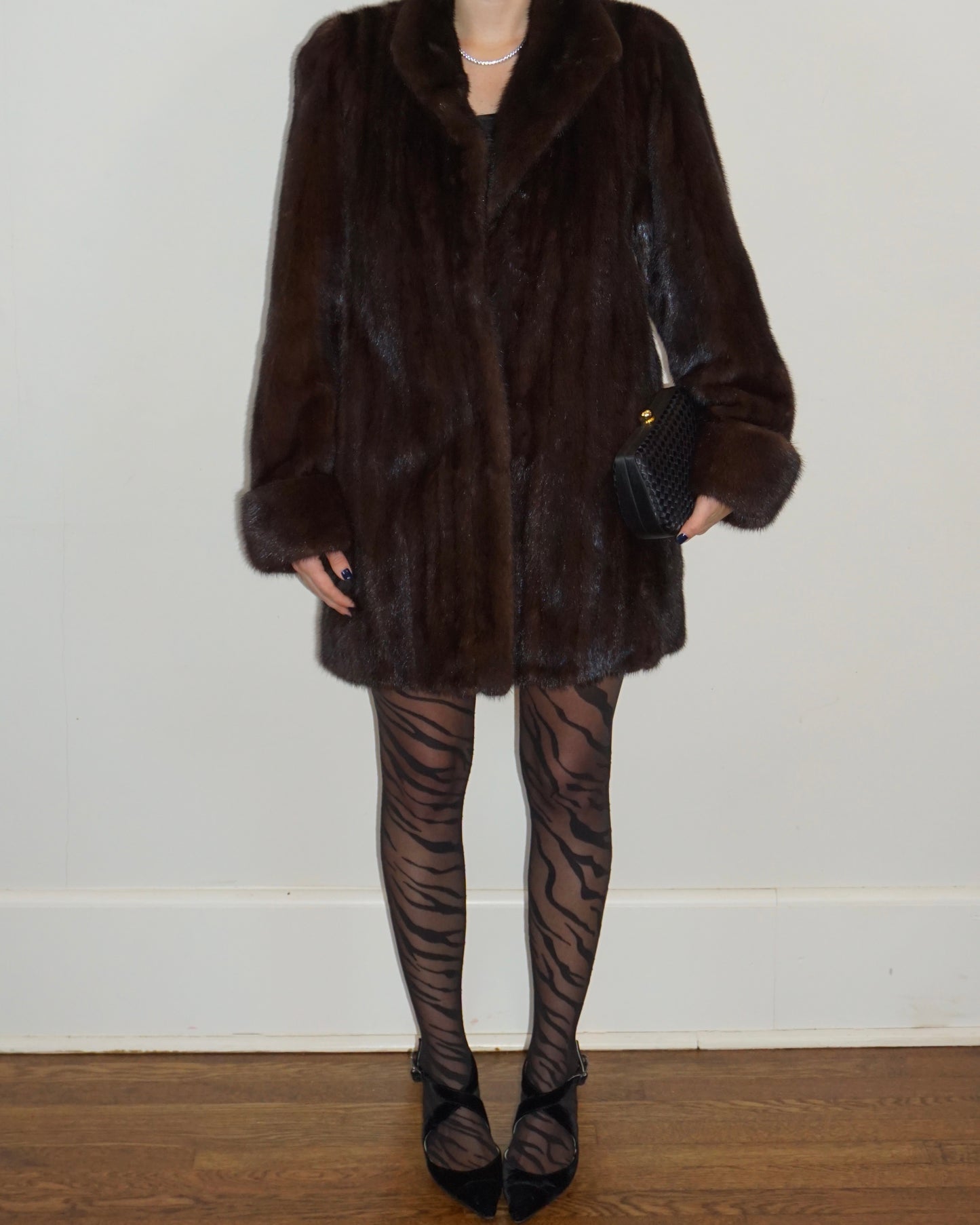 90s Mink Coat