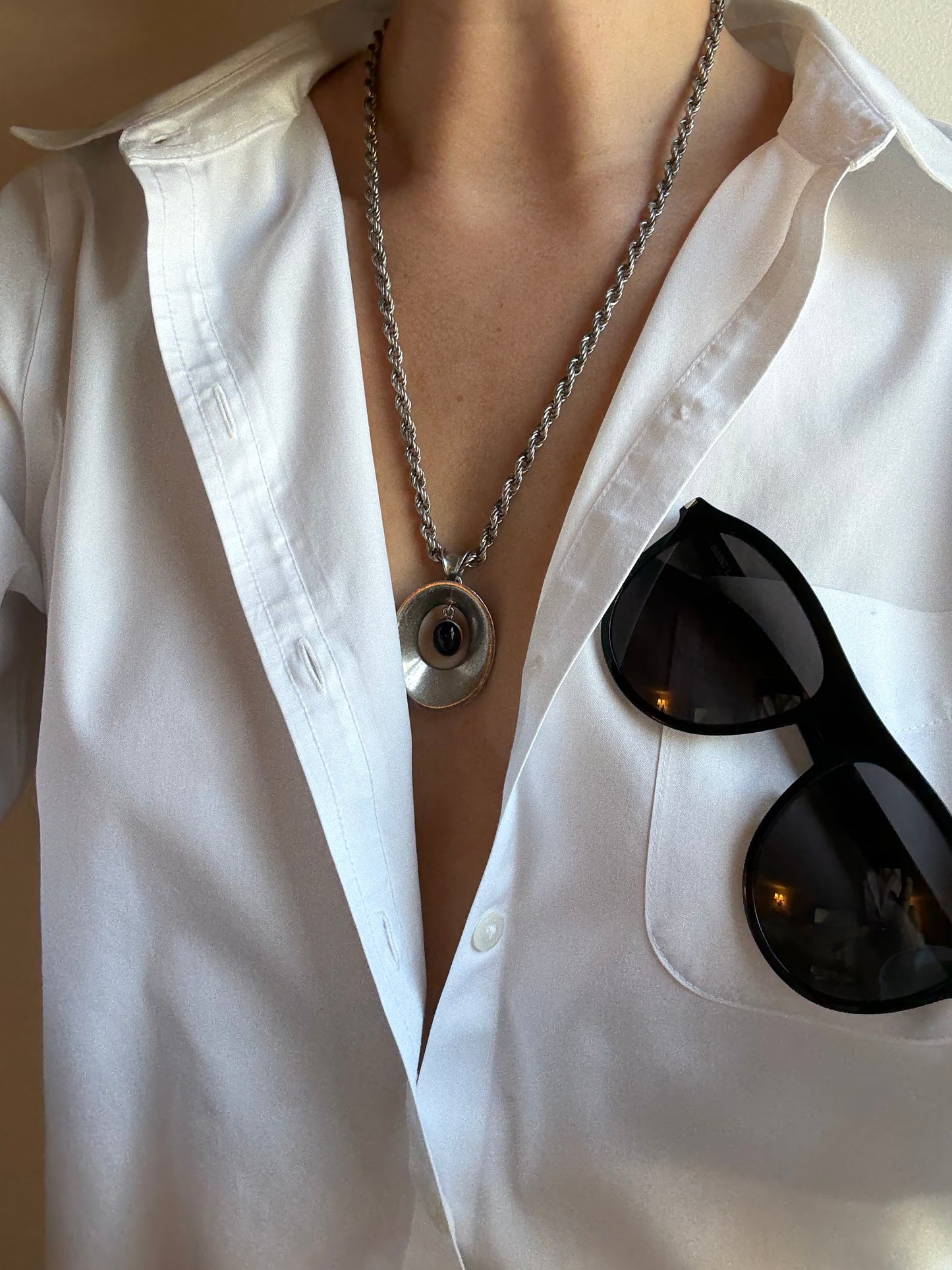 70s Sterling Necklace