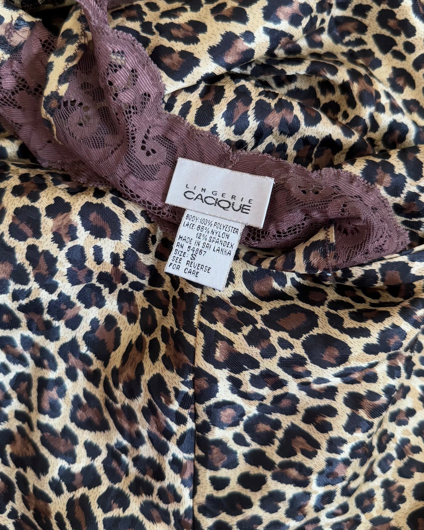 Leopard Slip Dress