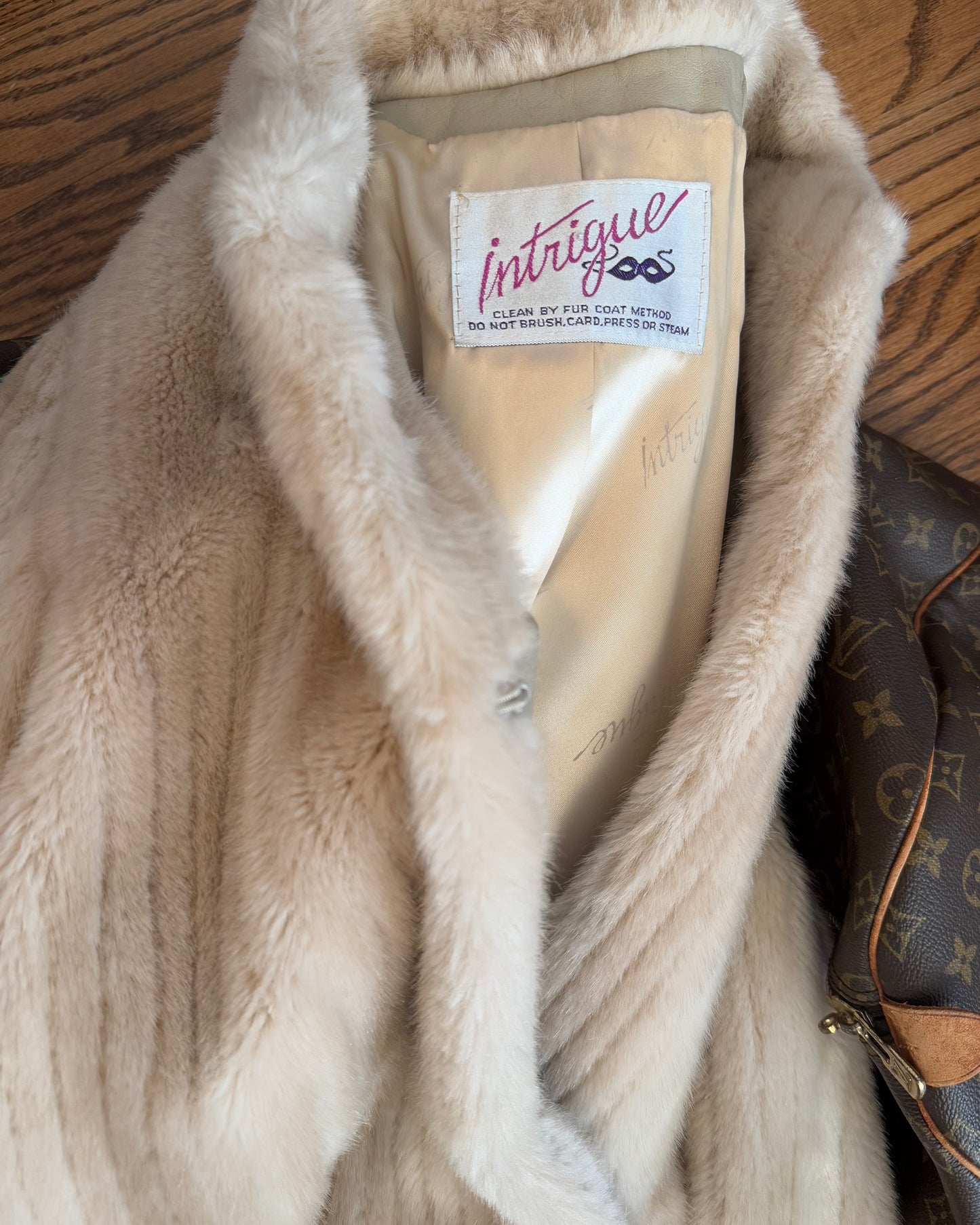 Vintage Faux Fur Coat