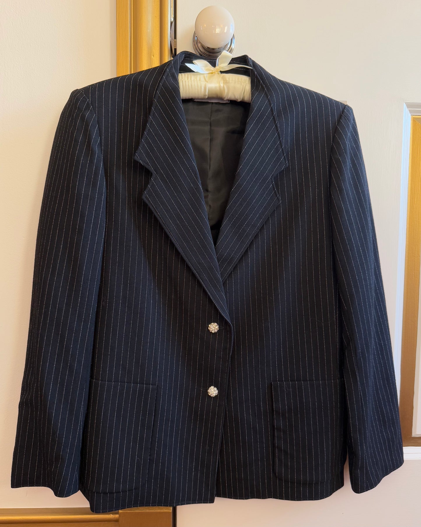 90s Pinstripe Blazer