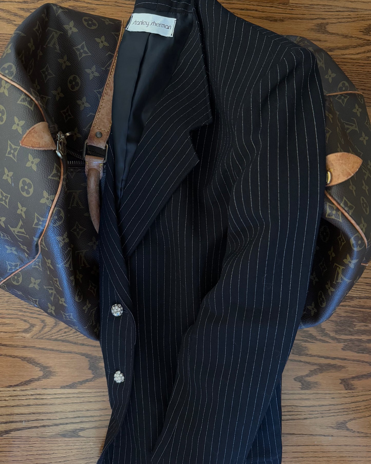 90s Pinstripe Blazer