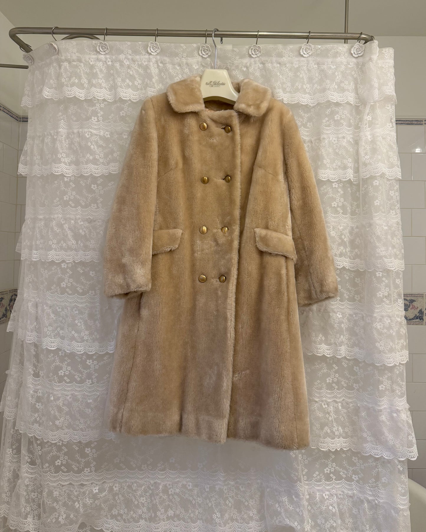 Vintage Faux Fur Coat