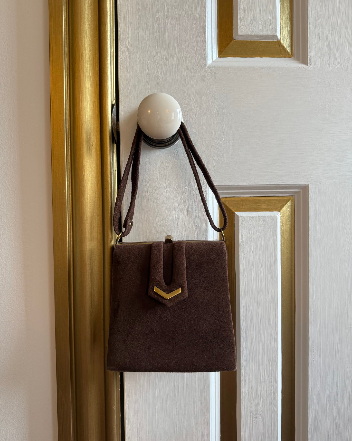 Vintage Suede Pocketbook