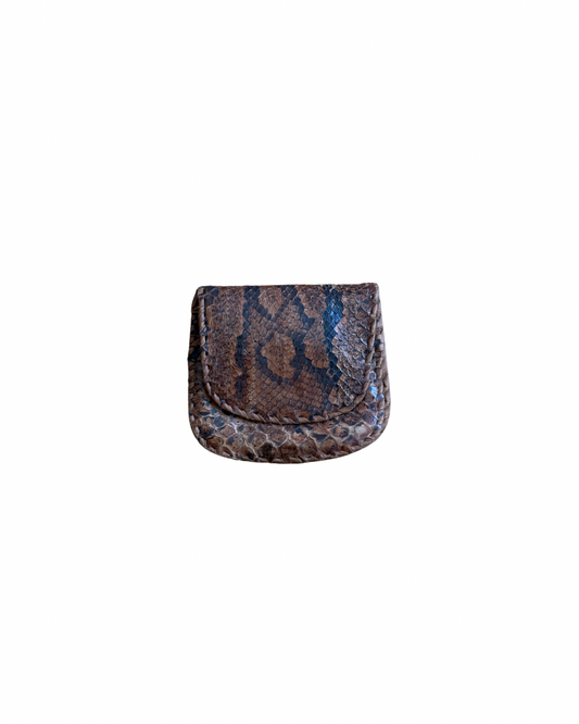 70s Snake Skin Coin Purse