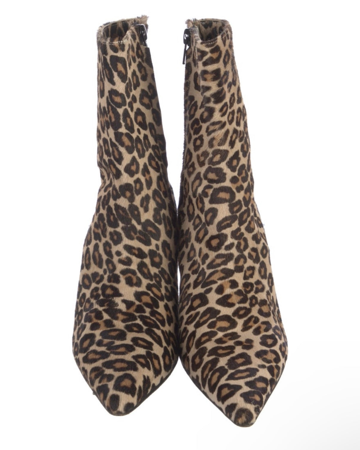 Titti Dell'Acqua Pony hair Animal Print Boots (8.5)