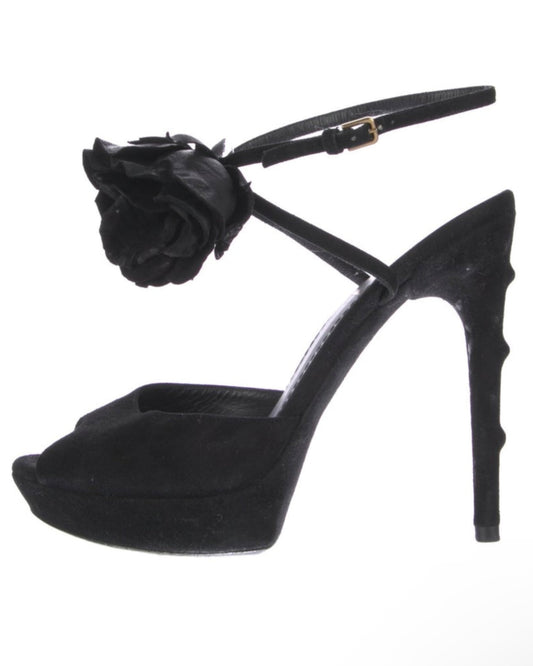 Yves Saint Laurent Flower Heels (6)