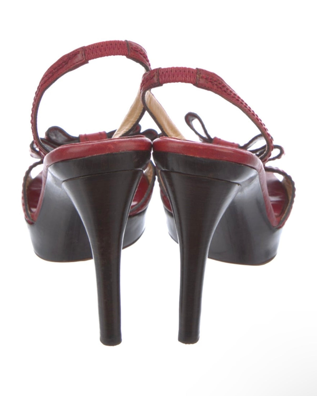 Valentino Leather Bow Heels (7)