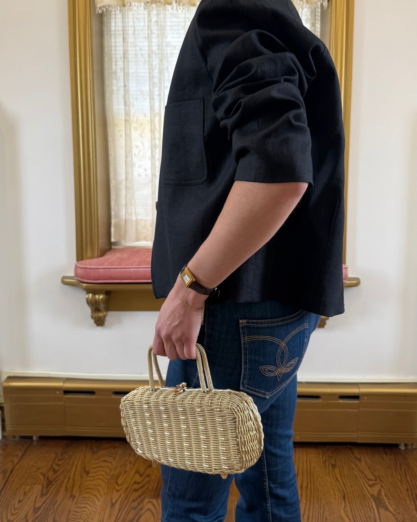 90s Linen Blazer