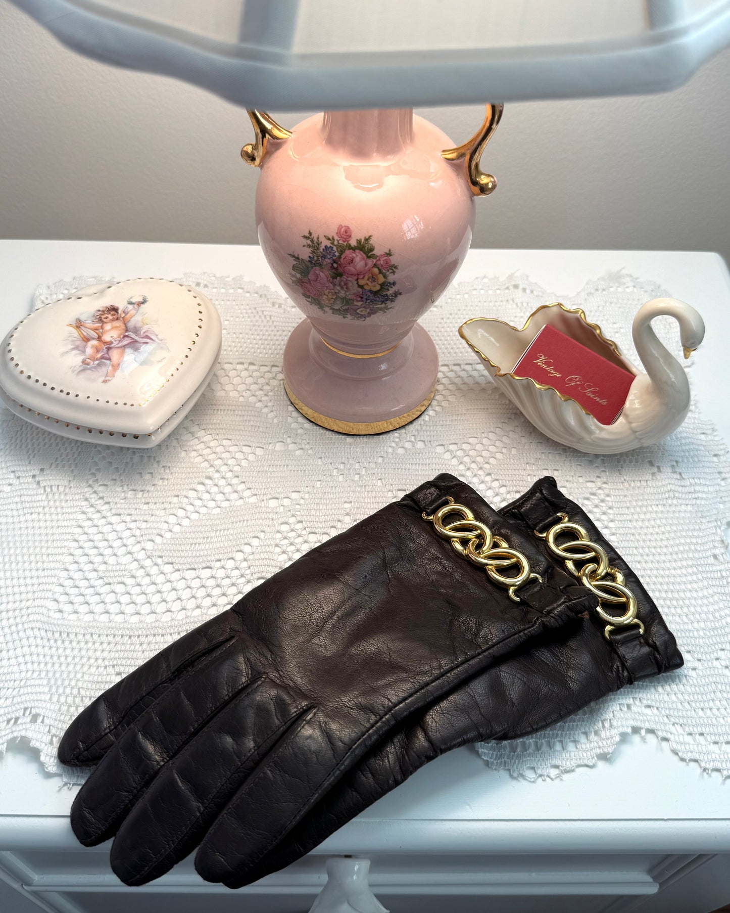 Vintage Leather Gloves