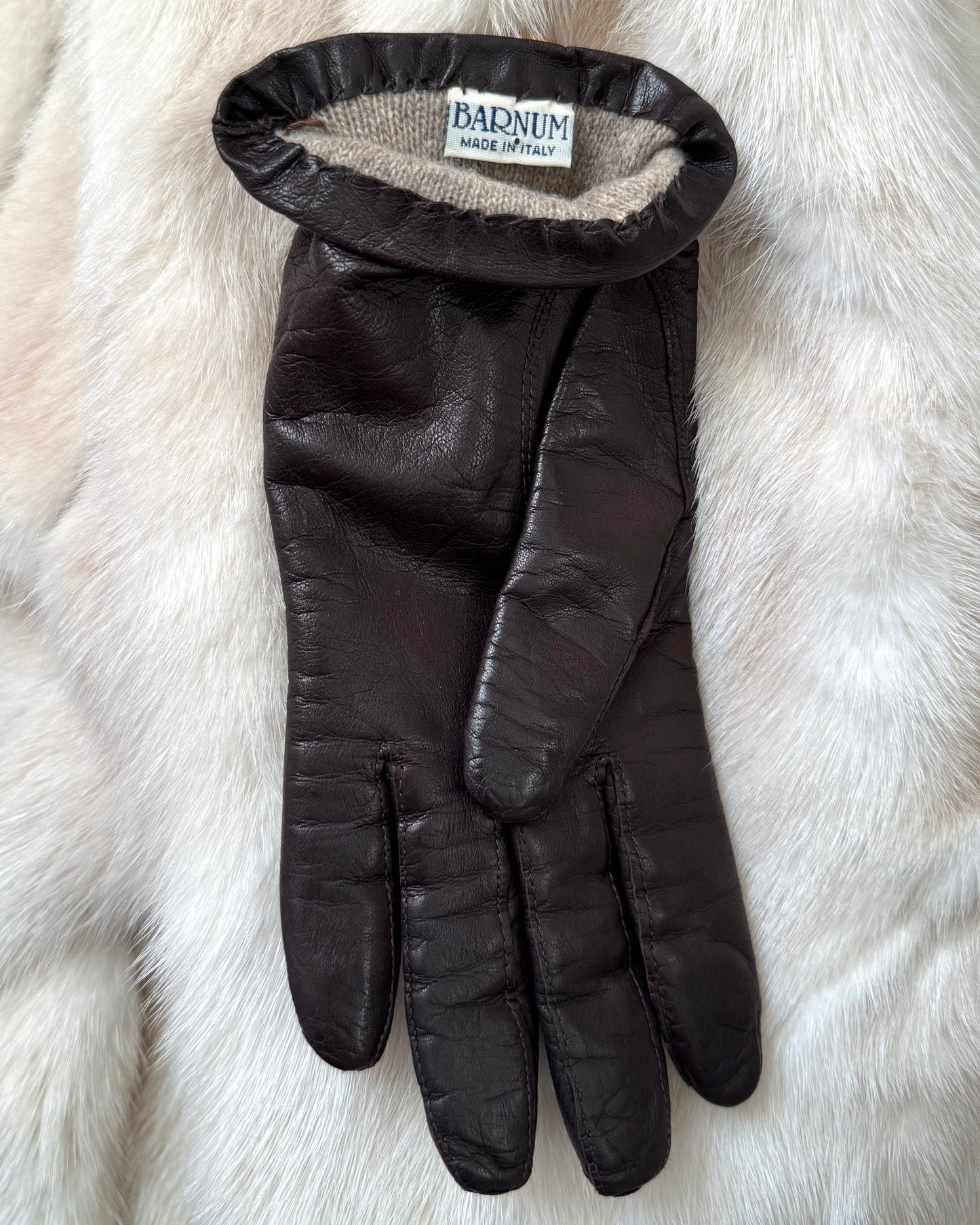 Vintage Leather Gloves